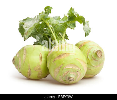 kolirabi isolated Stock Photo