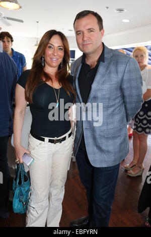 DuJour Magazine's Haley And Jason Binn 15th Annual Hamptons Summer Kick-Off By Richie Notar And GILT  Featuring: Barbara K.,Gregg Kelly Where: New York, New York, United States When: 26 May 2014 Stock Photo