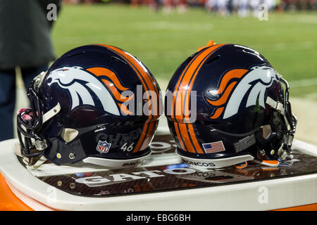 Kansas City, MO, USA. 30th Nov, 2014. Denver Broncos running back Juwan ...