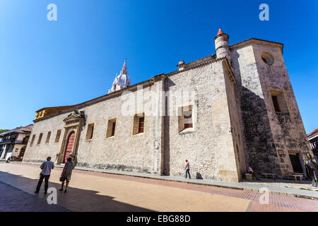 Catedral Basílica Metropolitana de Santa Catalina de Alejandría, Cartagena de Indias, Colombia. Stock Photo