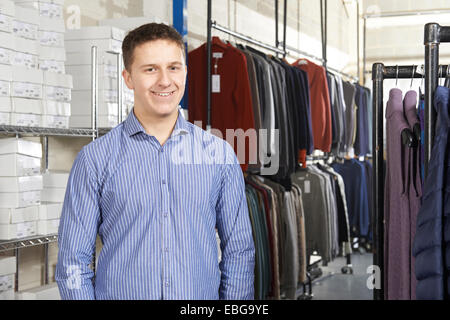 Businessman Running On Line Fashion Business Stock Photo