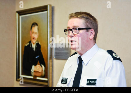 Belfast, Northern Ireland. 1st Dec, 2014. - ACC Will Kerr from the PSNI gives a press conference. Credit:  Stephen Barnes/Alamy Live News Stock Photo