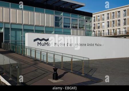 museum of modern art, le havre, normandy, france Stock Photo