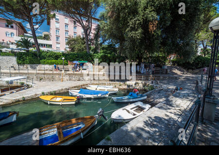 Opatija has been one of the most popular destinations for sightseeing in Croatia since the 19th century when the Habsburgs turne Stock Photo