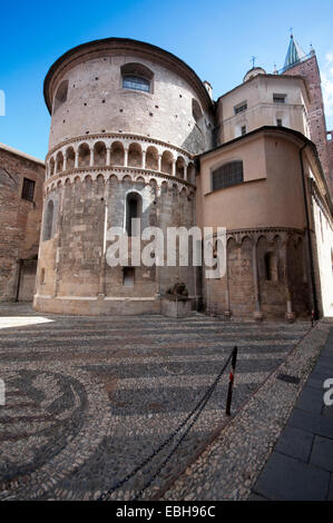 Italy, Liguria, Albenga, San Michele Arcangelo Cathedral. Stock Photo