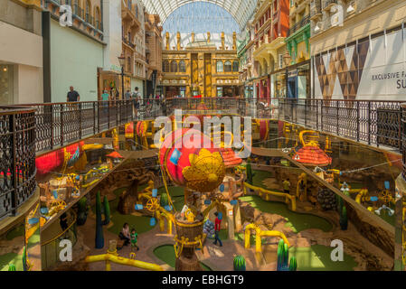 Mini golf, West Edmonton Mall, Edmonton, Alberta, Canada Stock Photo