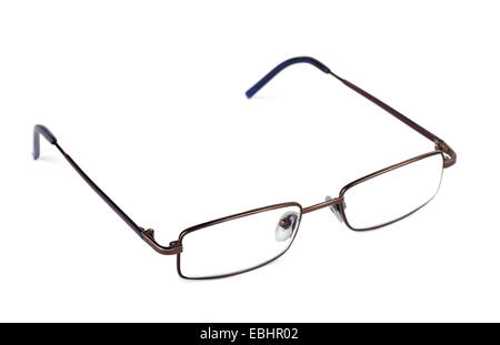 Eyeglasses on a white background Stock Photo