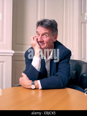 Michael Palin, Comedian, actor, writer and television presenter photographed in London, England. Stock Photo