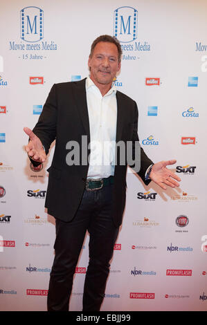 Hamburg, Germany. 01st Dec, 2014. Actor Ralf Moeller poses during the 'Movie Meets Media' event at the Hotel Atlantic Kempinski in Hamburg, Germany, 01 December 2014. Photo: GEORG WENDT/dpa/Alamy Live News Stock Photo