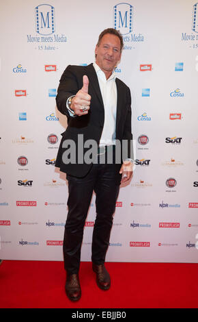 Hamburg, Germany. 01st Dec, 2014. Actor Ralf Moeller poses during the 'Movie Meets Media' event at the Hotel Atlantic Kempinski in Hamburg, Germany, 01 December 2014. Photo: GEORG WENDT/dpa/Alamy Live News Stock Photo