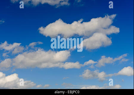 cloudy sky, Germany, Lower Saxony Stock Photo