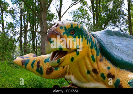 Archelon (Archelon ischyros), largest known seaa turtle, extinct Stock Photo