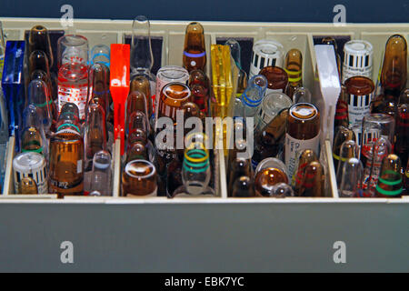 vials in emergency doctor's case Stock Photo