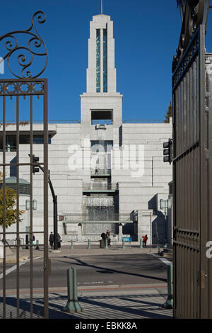 Salt Lake City, Utah - The Mormons' Conference Center. Stock Photo