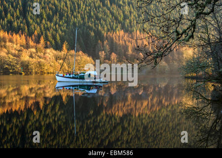 Loch Oich, Invergarry, Inverness shire, Scotland, United Kingdom Stock Photo