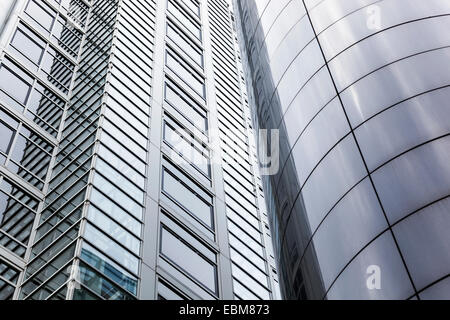 Modern buildings - Regent's Place, Euston (2 Triton Square, 338 Euston Road) Stock Photo