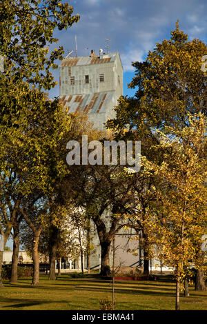 Farmers grain elevator. Stock Photo