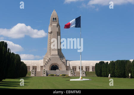 Douaumont Ossuary. Verdun, France. Stock Photo