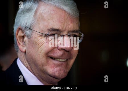 London, UK. 3rd Nov, 2014.  Former Prime Minister John Major attends 22nd ICAP Charity Day Credit:  Guy Corbishley/Alamy Live News Stock Photo