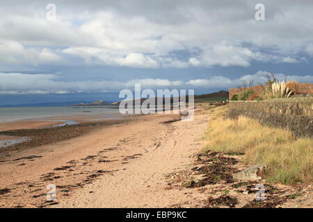 View from Seamill Hydro Spa Hotel gardens, West Kilbride, North Ayrshire, Scotland, Great Britain, United Kingdom, UK, Europe Stock Photo