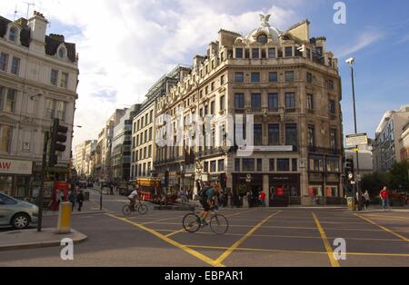 Ludgate Circus in London, England Stock Photo