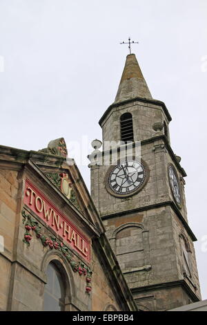 Town Hall, Countess Street, Saltcoats, North Ayrshire, County of Ayr, Scotland, Great Britain, United Kingdom, UK, Europe Stock Photo