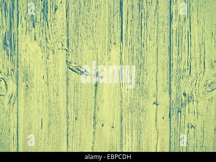 Old Wooden Boards with paint peeling off  background. Stock Photo
