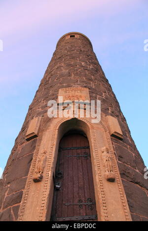 'Pencil' Monument commemorating Battle of Largs (1263), North Ayrshire, Scotland, Great Britain, United Kingdom, UK, Europe Stock Photo