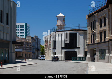 Los Angeles, USA -July 1,2011:Warner Brothers Studios in Burbank,Los Angeles. The historic 110-acre lot include 29 soundstages, Stock Photo