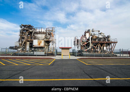 Experimental Breeder Reactor I (EBR-I), the world's first electricity-generating nuclear power plant, Arco, Idaho, USA Stock Photo