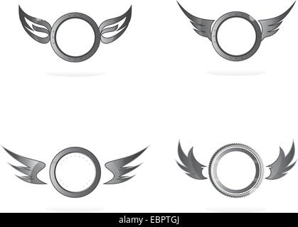 wing art theme Stock Vector Image & Art - Alamy