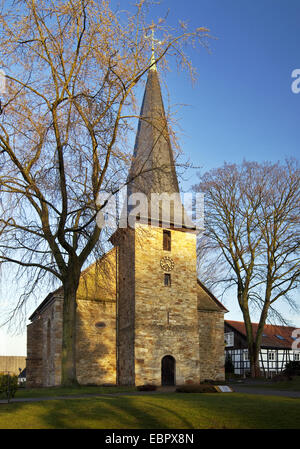 evangelic church in the part of the city Bodelschwingh, Germany, North Rhine-Westphalia, Ruhr Area, Dortmund Stock Photo