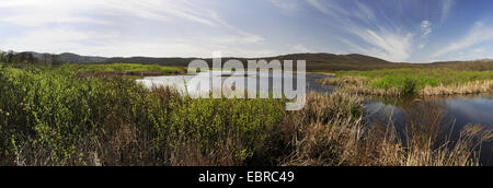 lake of Arcutino, Bulgaria, Burgas, Naturschutzgebiet Alepu, Sozopol Stock Photo