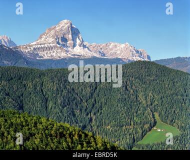 Peitlerkofel, Italy, South Tyrol, Dolomites Stock Photo