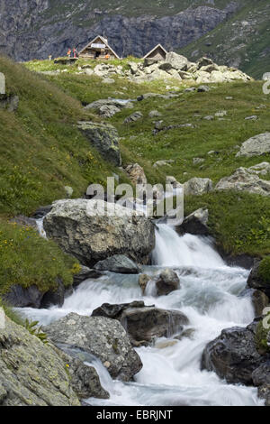 Refuge de plaisaince, France, Savoie, Vanoise National Park Stock Photo