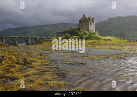 Eilean Donan Castle near Dornie, United Kingdom, Scotland Stock Photo