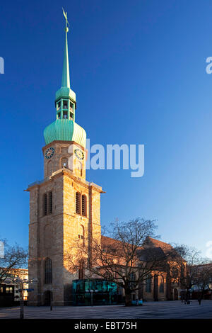 Protestant Reinoldikirche in the city of Dortmund, Germany, North Rhine-Westphalia, Ruhr Area, Dortmund Stock Photo