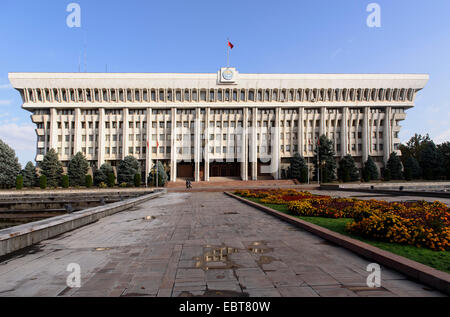 White House (Parliament), Bishkek, Kirgistan, Asia Stock Photo - Alamy