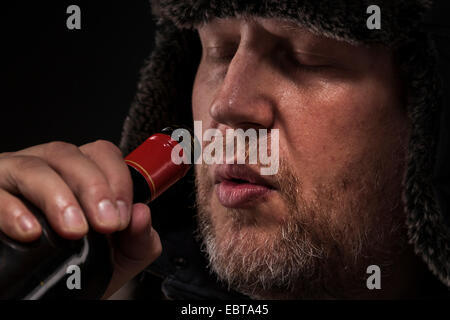 Alcoholism Stock Photo