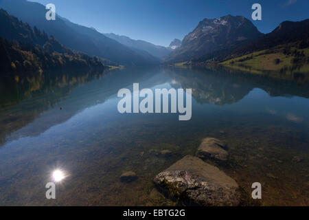 Ober See, Switzerland, Kanton Uri, Ober See, Linthal Stock Photo