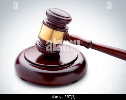 judge's gavel Stock Photo