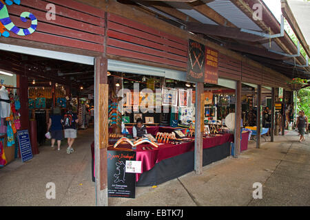 Kuranda Original Rainforest Markets, Australia, Queensland Stock Photo