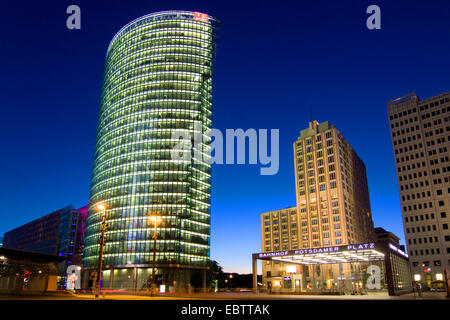 high-rise buildings on Potsdamer Platz, Germany, Berlin Stock Photo