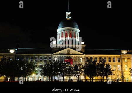 building of Bonsecours Market, Canada, Quebec, Montreal Stock Photo