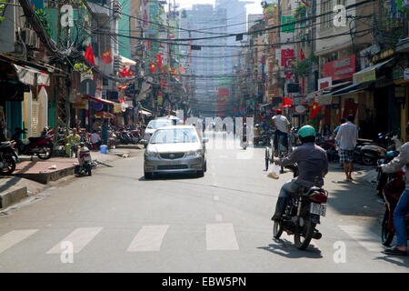 View of Bui Vien Street in Ho Chi Minh City, Vietnam Stock Photo - Alamy