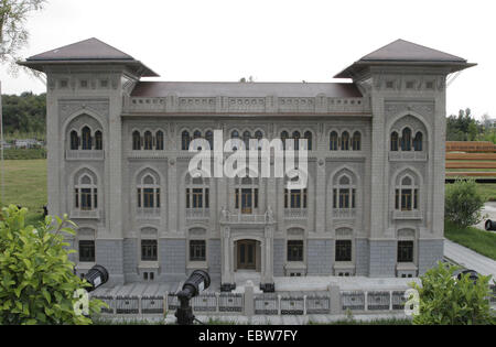 Ziraat Bank in Ankara as miniature model, today museum of banks, Turkey Stock Photo