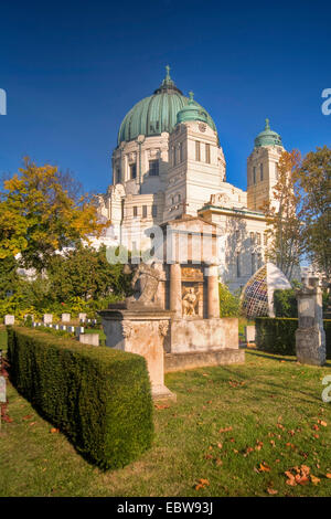 Charles Borromeo Church, Austria, Vienna Stock Photo