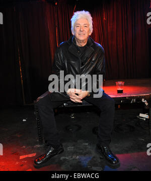 File. 4th Dec, 2014. IAN MCLAGAN, a fun-loving keyboardist who played on records with the Rolling Stones, Lucinda Williams, Bruce Springsteen and his own bands the Small Faces and its successor, The Faces has died, He was 69. The cause of death was complications from a stroke. Pictured - Feb 24, 2009 - Raleigh, North Carolina, U.S. - Legendary Musician IAN MCLAGAN who was an original member of the 1960's band The Faces and The Small Faces takes a moment after performing at the Berkeley Cafe. © Jason Moore/ZUMAPRESS.com/Alamy Live News Stock Photo