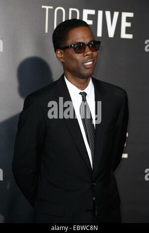 New York, USA. 3rd December, 2014. Comedian/actor Chris Rock attends the 'Top Five' premiere at the Ziegfeld Theatre on December 3, 2014 in New York City. Credit:  Debby Wong/Alamy Live News Stock Photo