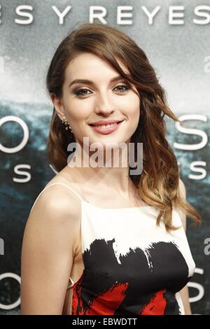 Madrid, Spain. 4th Dec, 2014. Maria Valverde attended the 'Exodus